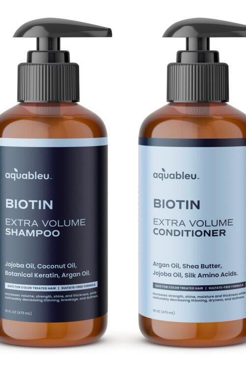 Biotin Extra Volume Shampoo and Conditioner Set