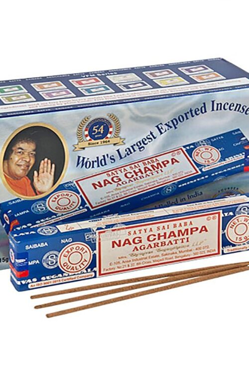 Satya Sai Baba Nag Champa Incense Sticks – 1 Box