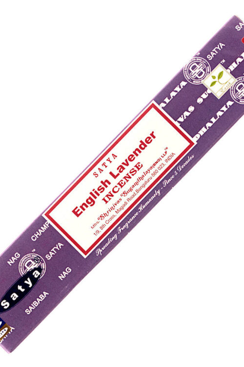 Satya English Lavender Incense Sticks 15 gr