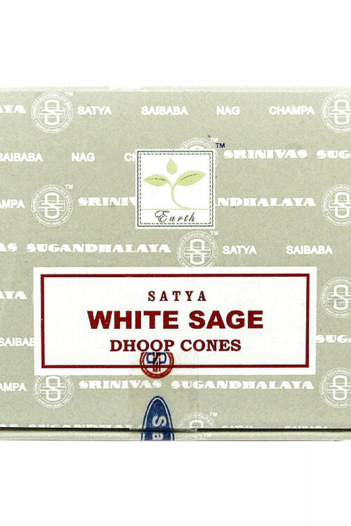 Satya White Sage Dhoop Incense Cones