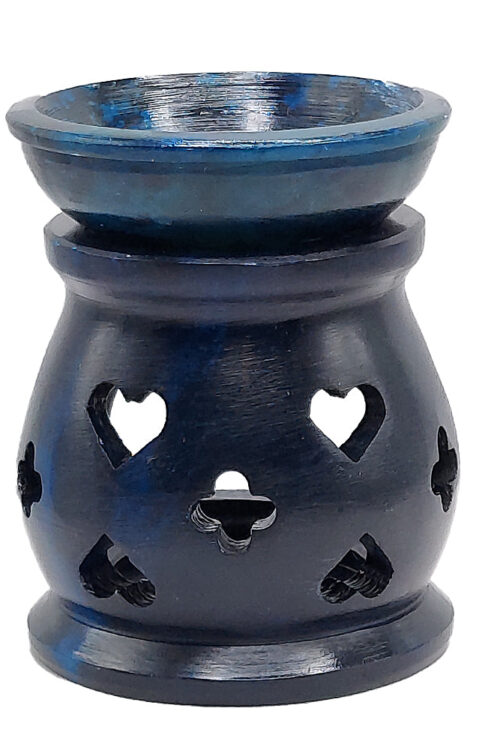 Blue Soapstone Aroma Lamp