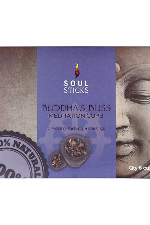 Buddha’s Bliss Incense Smudge Cups (6 Cups)