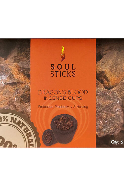 Dragon’s Blood Incense Smudge Cups (6 Cups)