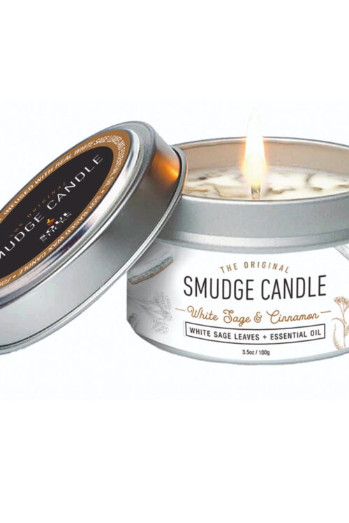 White Sage & Cinnamon Smudge Candle