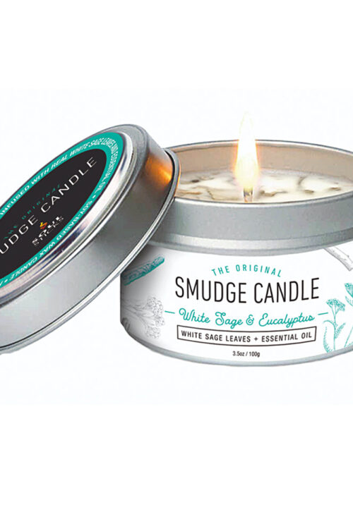 White Sage & Eucalyptus Smudge Candle