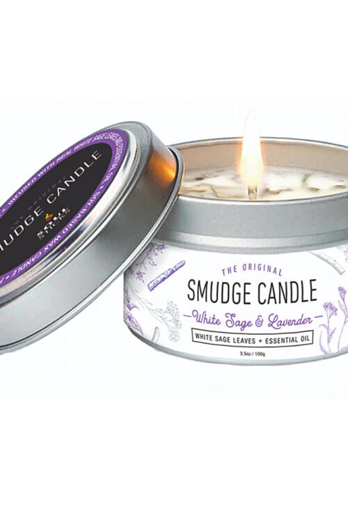 White Sage & Lavender Smudge Candle