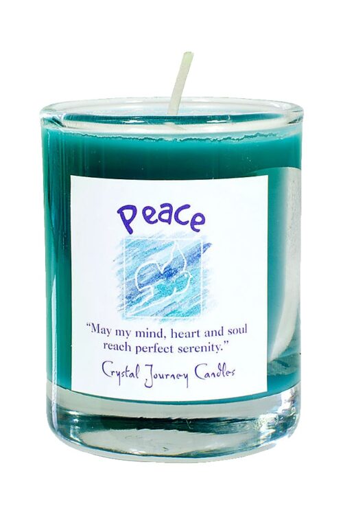 Soy Herbal Filled Votive – Peace