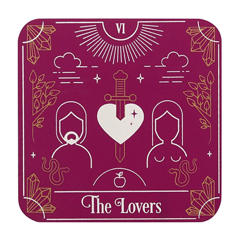 Tarot Card Coaster Set