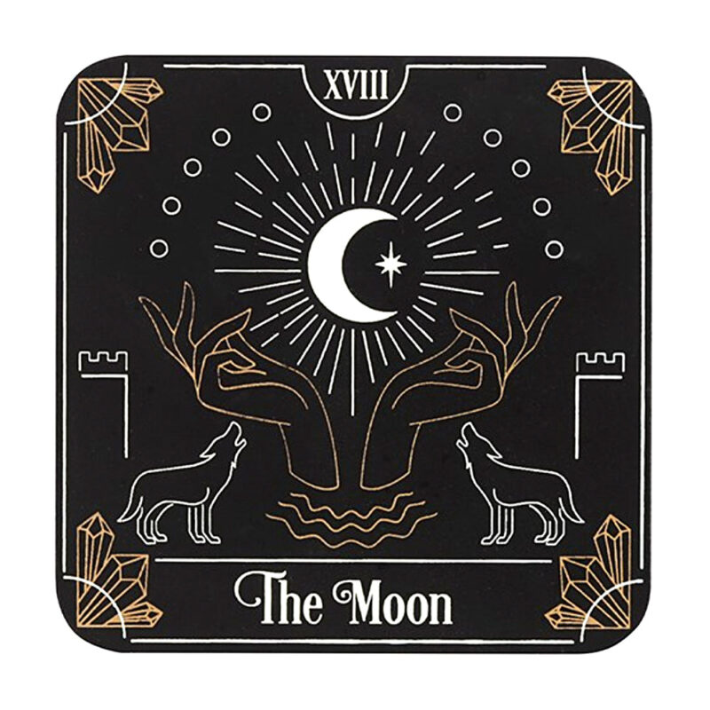 Tarot Card Coaster Set