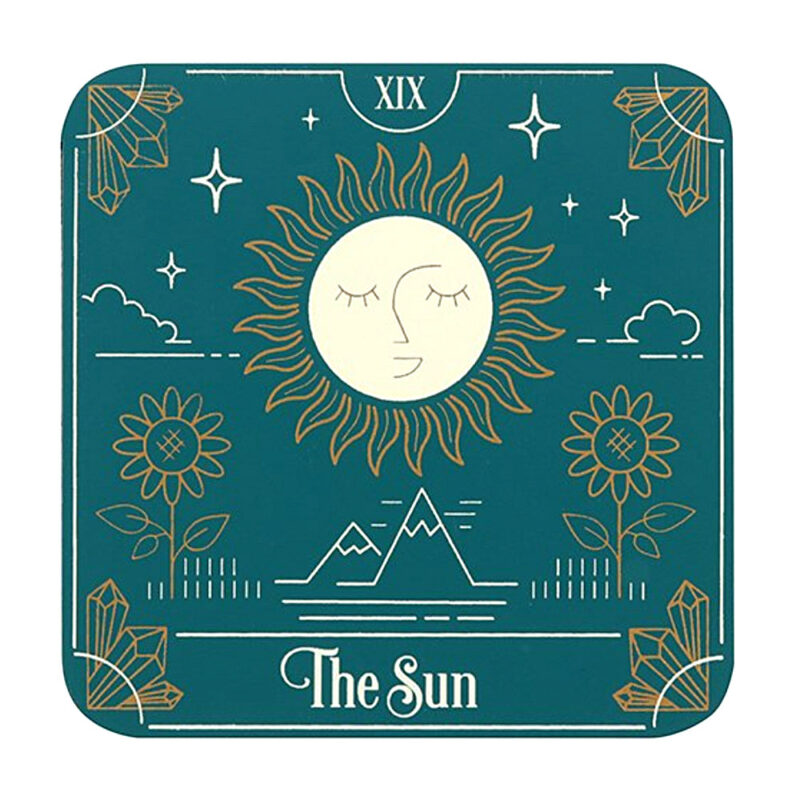 Tarot Card Coaster Set