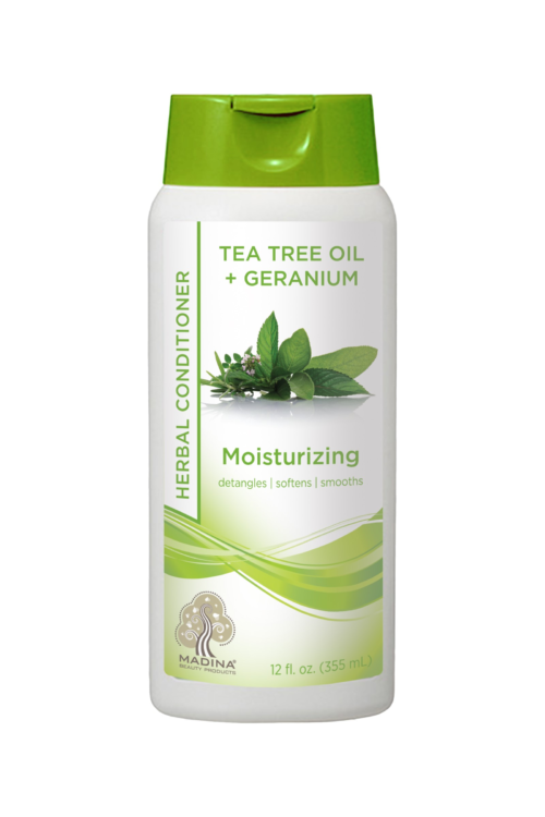 Madina Tea Tree Oil & Geranium Deep Cleaning Herbal Conditioner