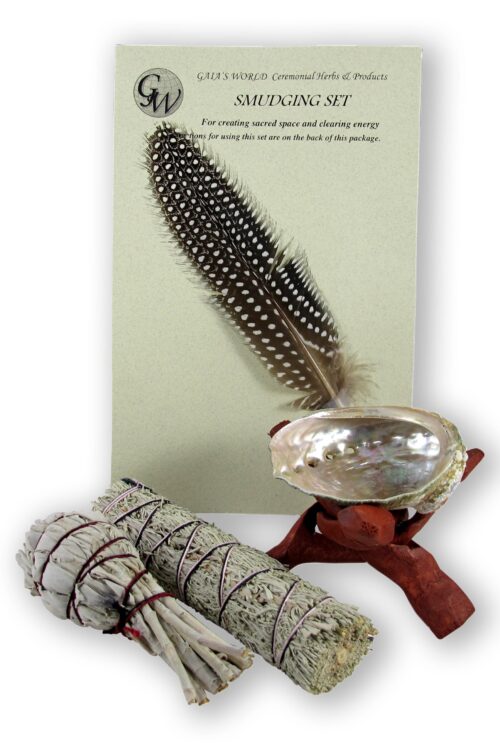 Desert and White Sage Smudging Set