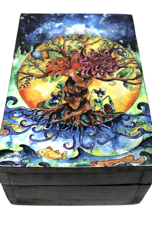 Tree of Life Wooden Box 4″ x 6″