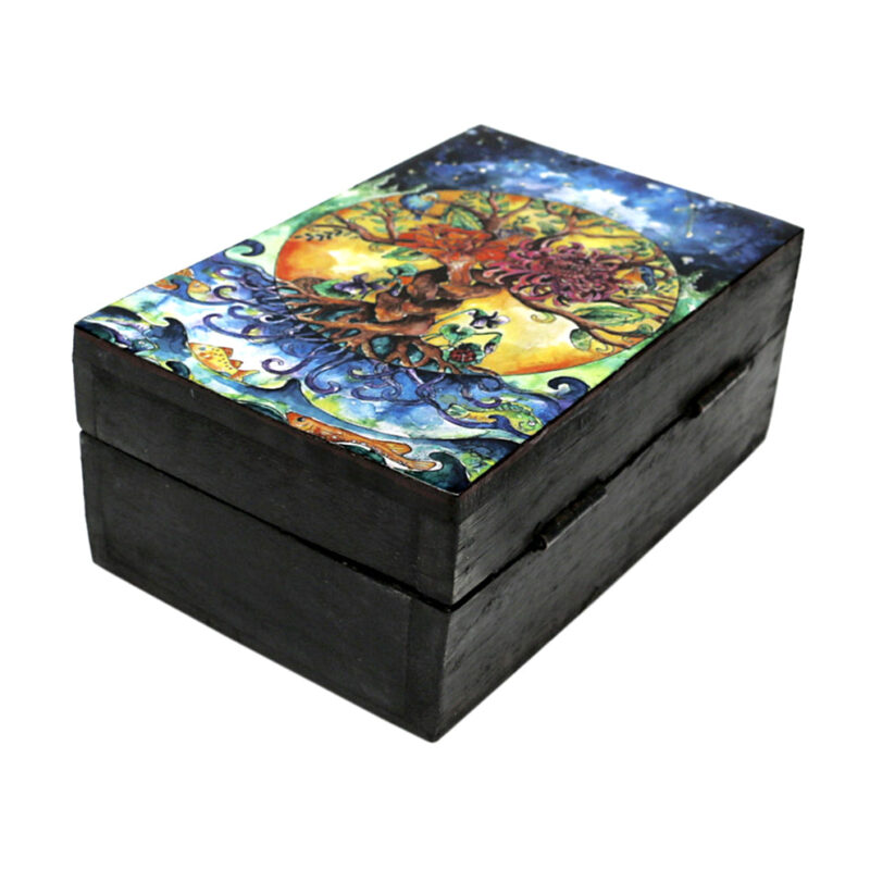 Tree of Life Wooden Box 4" x 6"