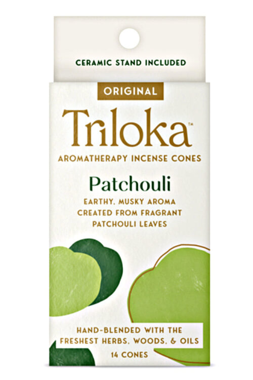 Triloka Patchouli Incense Cones