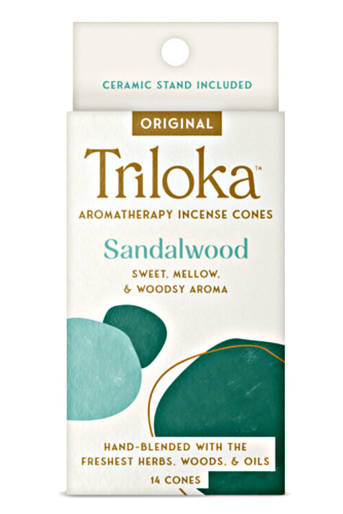 Triloka Sandalwood Incense Cones