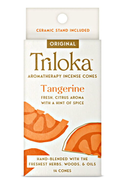 Triloka Tangerine Incense Cones