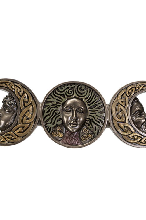 Triple Moon Goddess – Maiden/Mother/Crone plaque