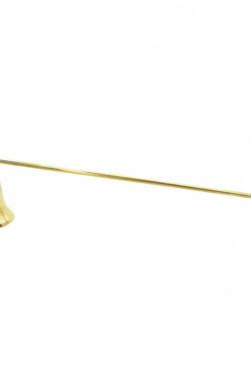 Triple Moon Brass Candle Snuffer 11″