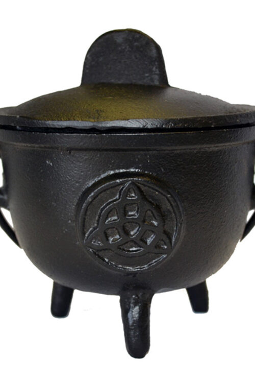 Cast Iron Cauldron – Triquetra 4.5″