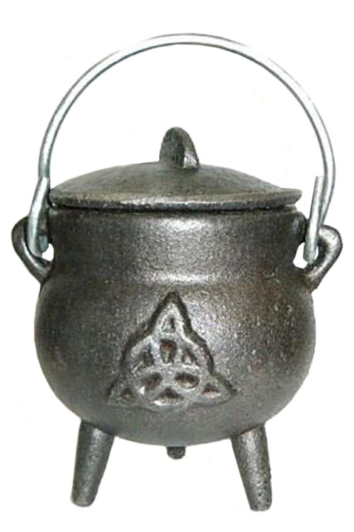 Cast Iron Cauldron – Triquetra – 3.5″