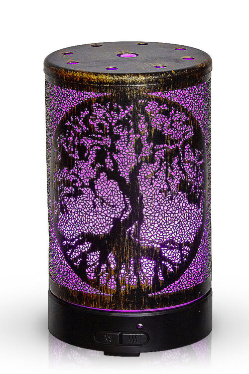 Ultrasonic Diffuser: Tree of Life, Bronze Metal