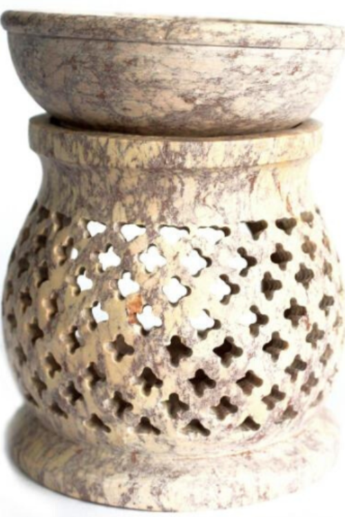 Soapstone Aroma Lamp (Medium)