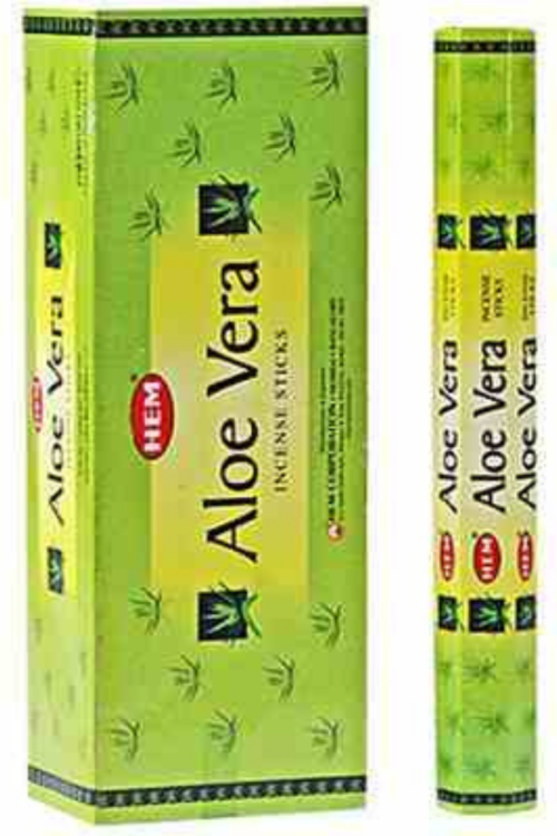 Hem Hexa Aloe Vera Incense. 20 sticks pack