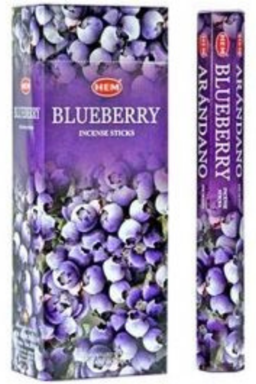 Hem Hexa Blueberry Incense, 20 sticks pack