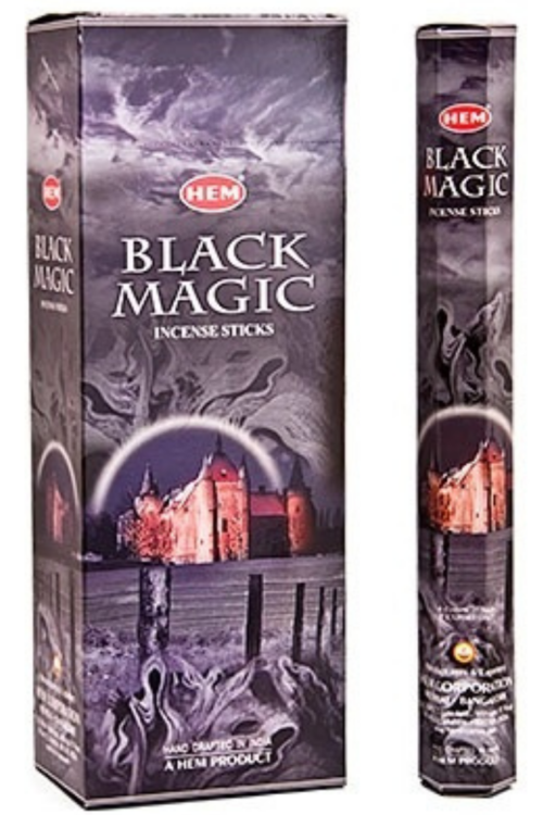 Hem Hexa Black Magic Incense, 20 sticks pack