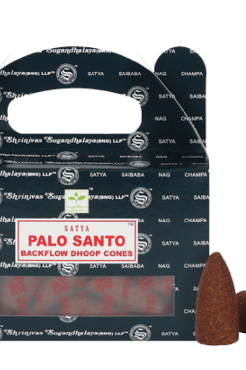 Satya Palo Santo Backflow Cone Incense