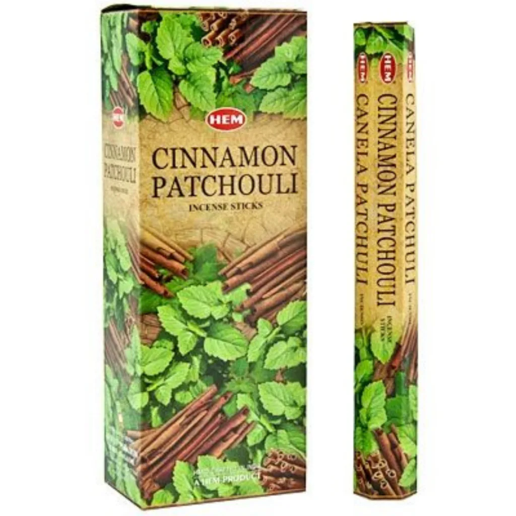 Hem Hexa Cinnamon Patchouli Incense