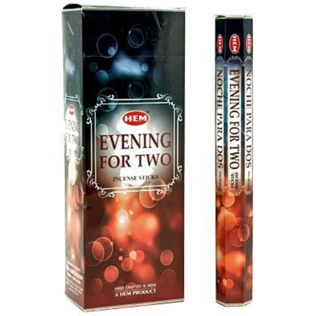 Hem Hexa Evening For Two Incense, 20 Sticks Pack