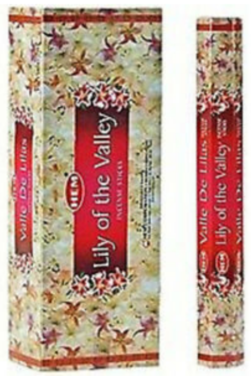 Hem Hexa  Lily Of The Valley Incense, 20 Sticks Pack