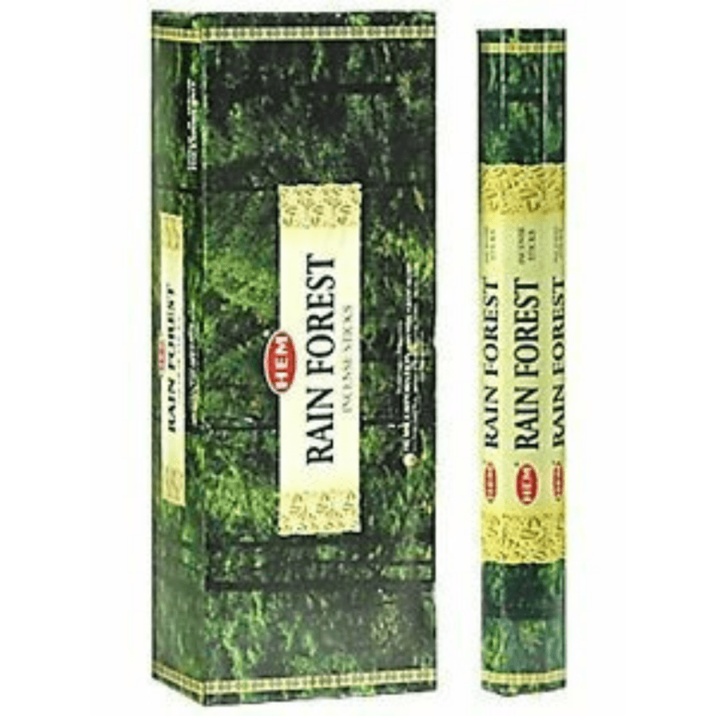 Hem Hexa Rain Forest Incense, 20 Sticks Pack