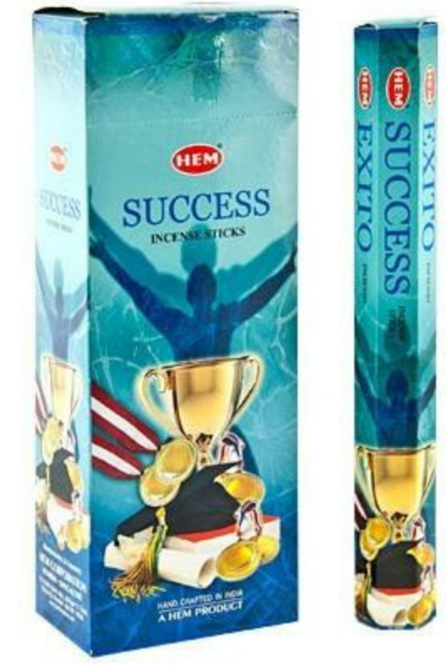 Hem Hexa Success Incense, 20 Sticks Pack