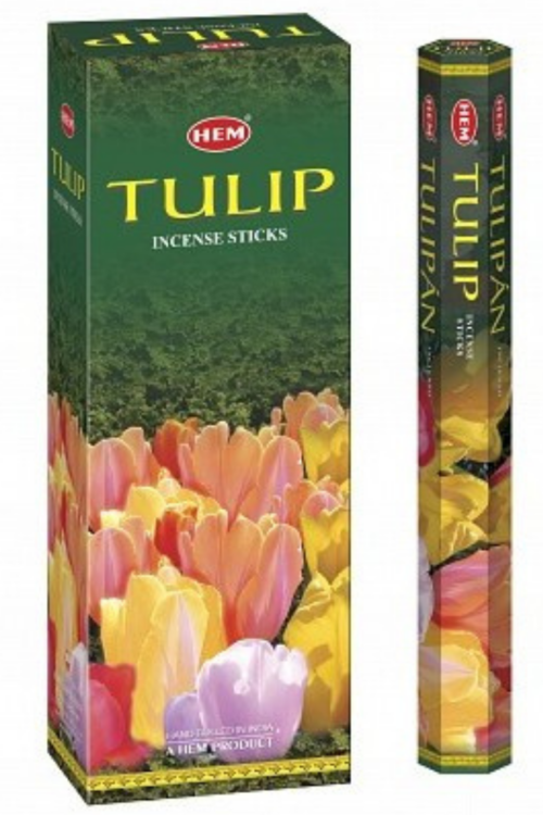 Hem Hexa Tulip Incense, 20 Sticks Pack