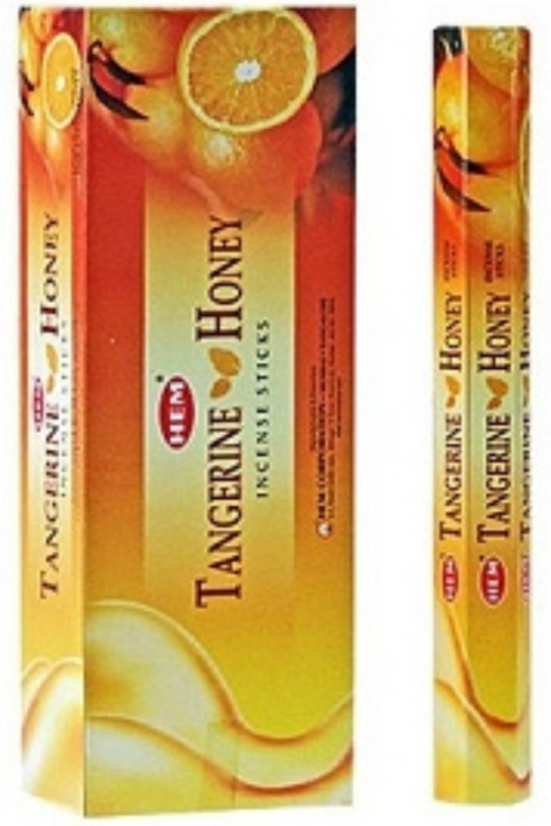 Hem Hexa Tangerine Honey Incense, 20 Sticks Pack