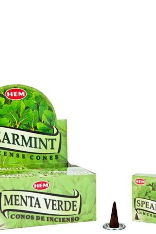 Hem Spearmint Cone Incense