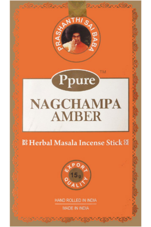 Ppure-Nagchampa Amber Incense