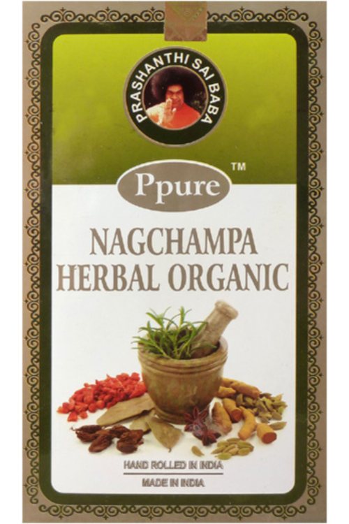 Ppure-Nagchampa Herbal Organic Incense Sticks