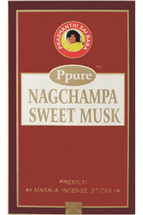 Ppure-Nagchampa Sweet Musk Incense Sticks