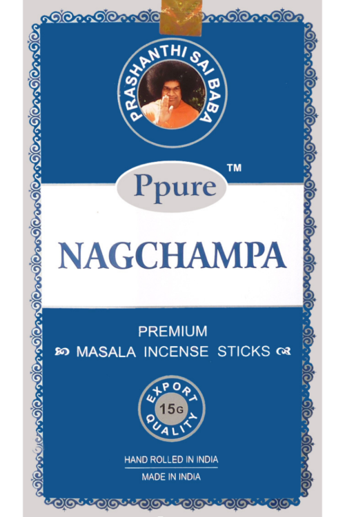 Ppure-Nagchampa Blue Incense Sticks