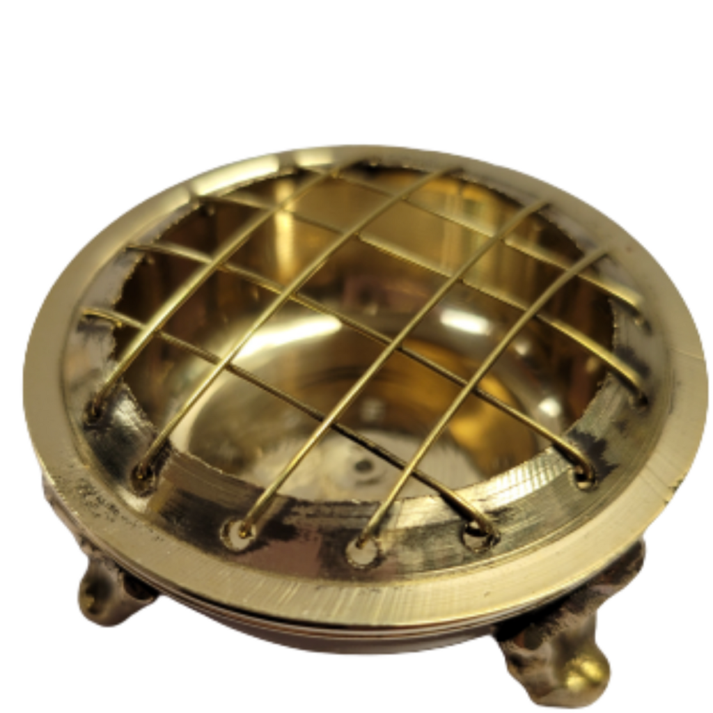 Resin & Incense Brass Screen Burner