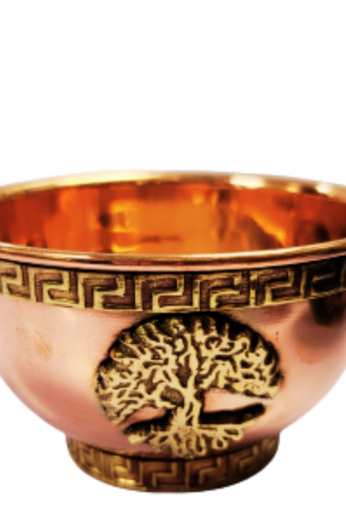 Copper Tree of Life Offering Bowl 2.9oz