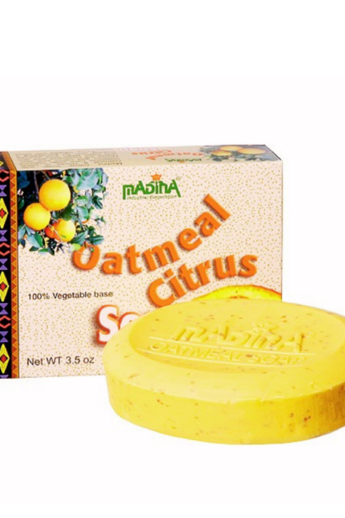 Madina Oatmeal Citrus Bar Soap