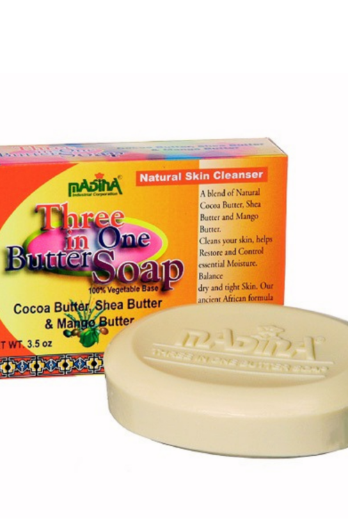 Madina Three in One Butter Soap (cocoa butter, shea butter and mango butter)