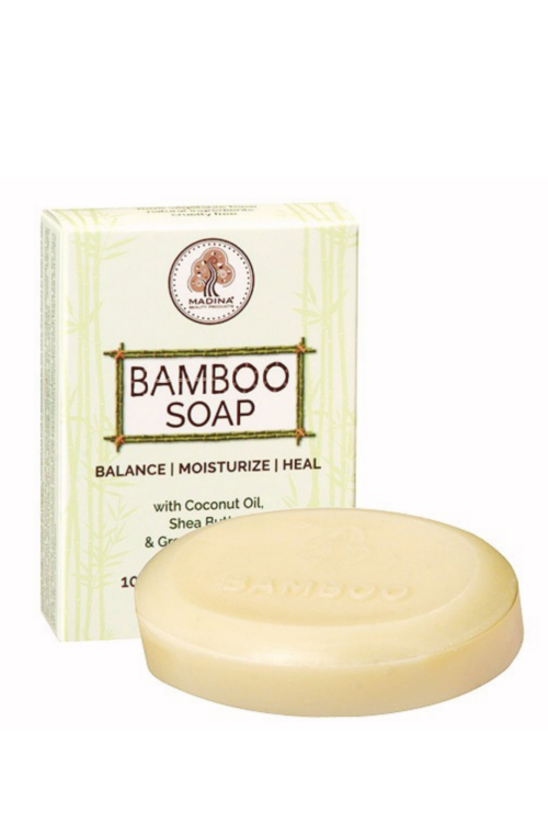 Madina Bamboo Extract Soap (balance, moisturize and heal)