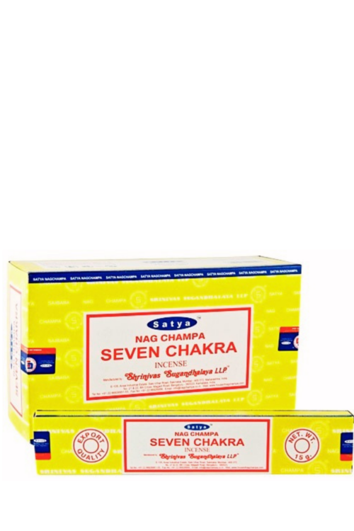 Satya Nag Champa Seven Chakra Incense