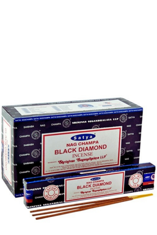 Satya Nag Champa Black Diamond Incense